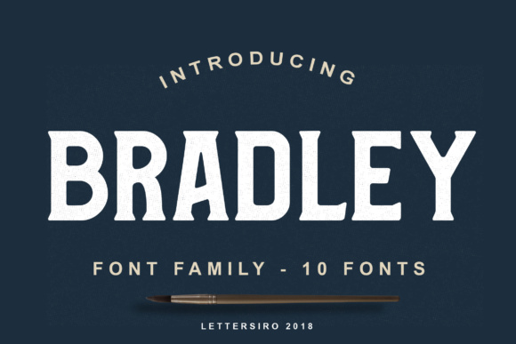 Bradley Family: A Bold and Versatile Typeface