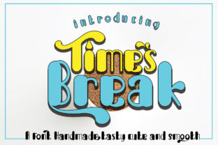 Break Times: A Modern, Versatile Display Font